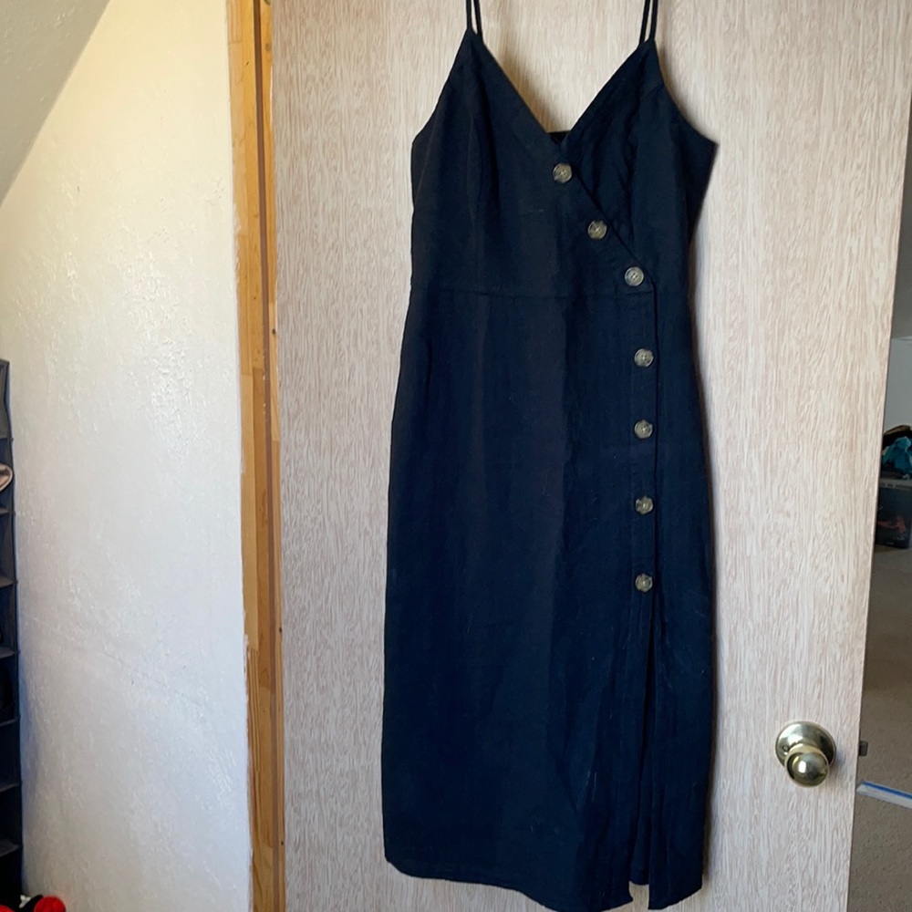 Abercrombie button down midi dress